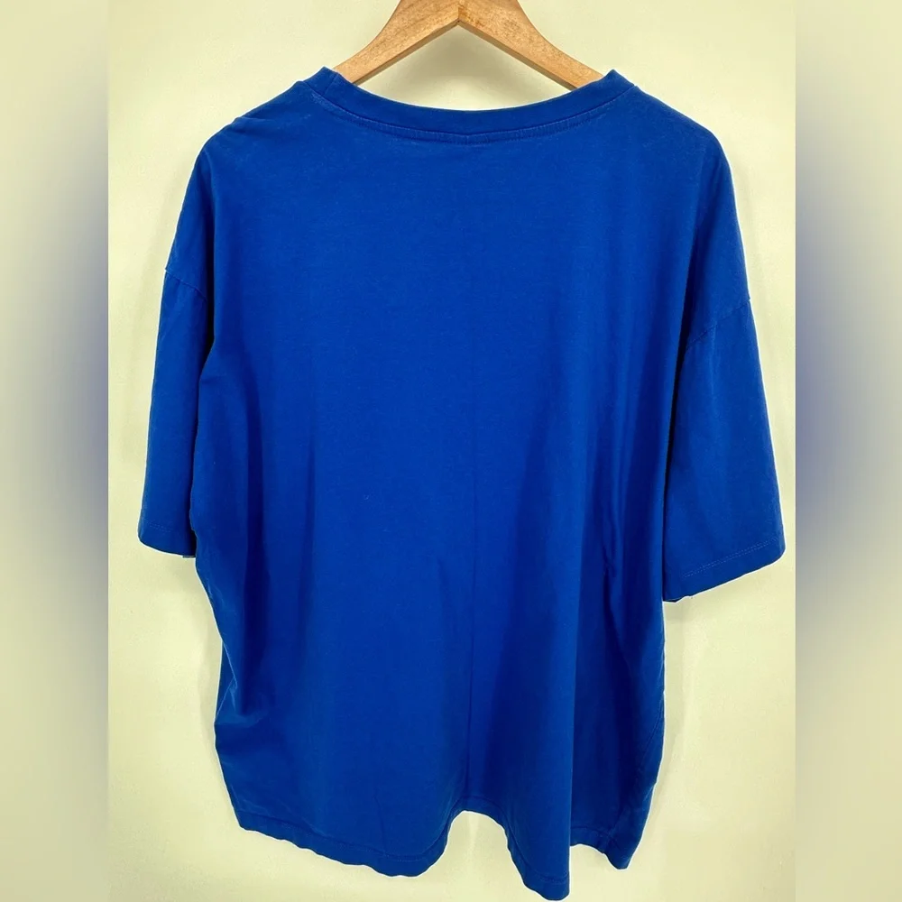 U.S. Polo Assn. Royal Blue T-Shirt 100% Cotton Men’s 3XL Basic Everyday Casual - Picture 4 of 7